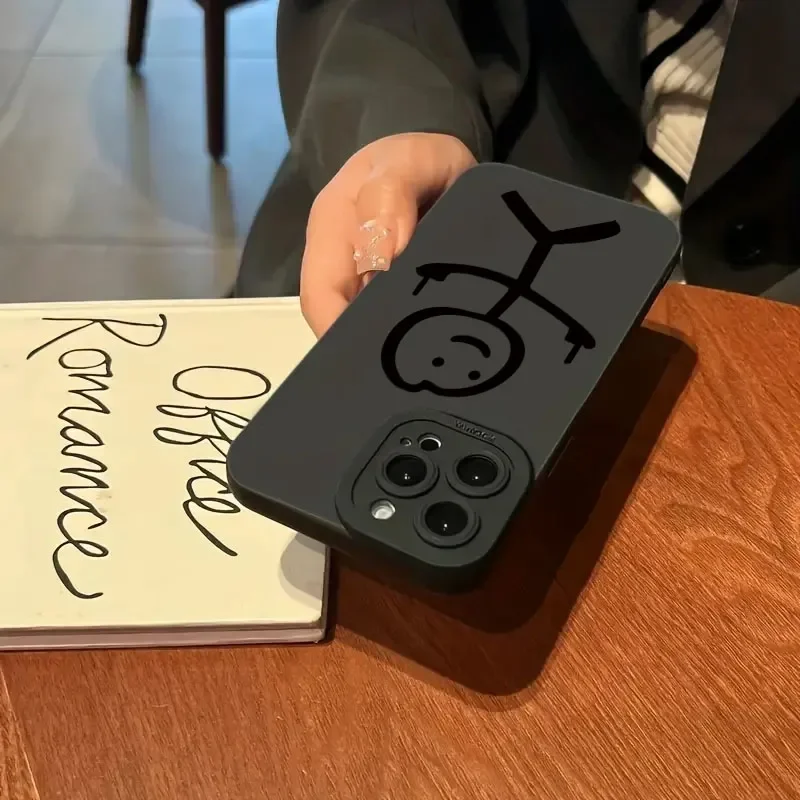 귀여운 만화 매치맨 무광 실리콘 폰 케이스 (아이폰 1 - Phone Cases Xr Iphone 리뷰 및 가격