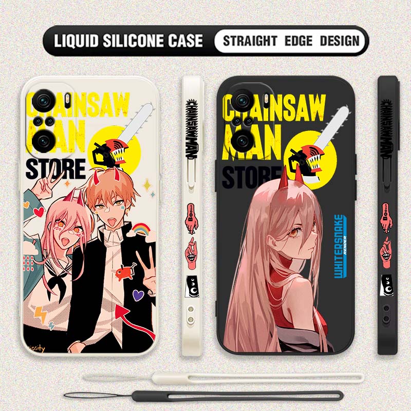 애니메이션 체인소맨 파워 덴지 커버 샤오미 레드미 노트 - Phone Cases Xiaomi 15 리뷰 및 가격