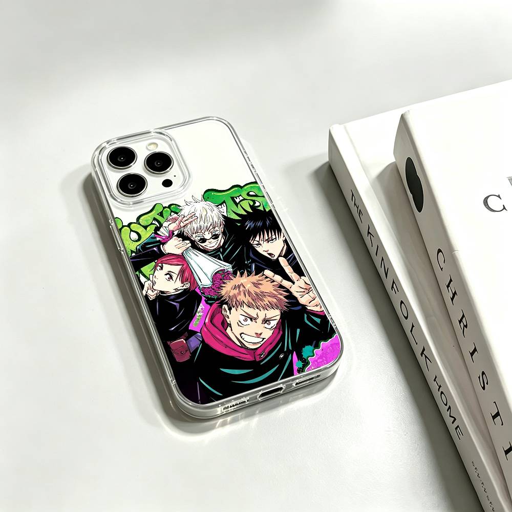 주술회전 고죠 사토루 휴대폰 케이스, 투명 실리콘 재질 - Phone Cases Jujutsu Kaisen 리뷰 및 가격