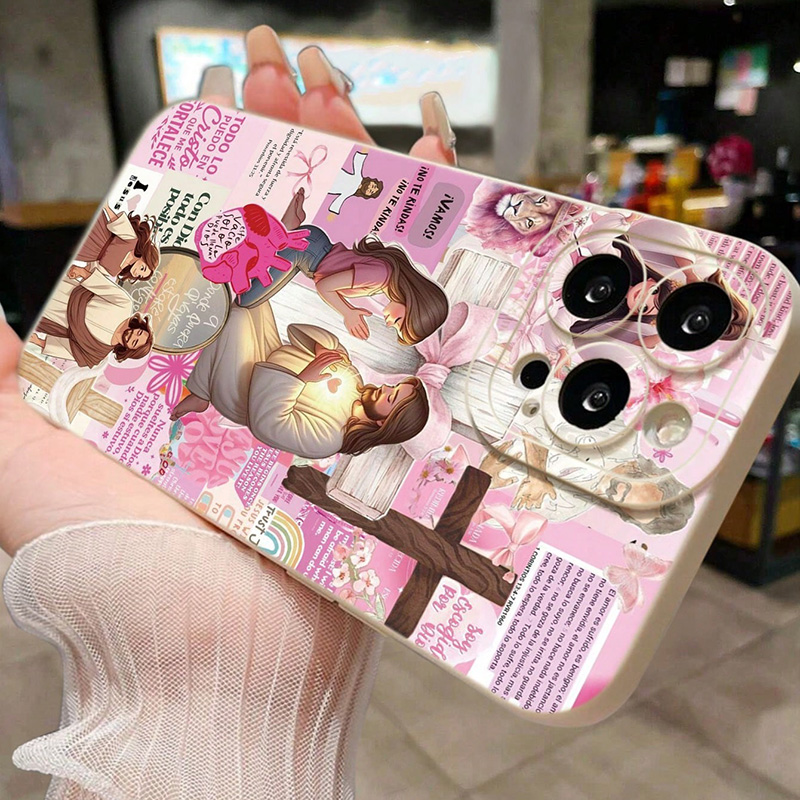 종교적인 색채감 넘치는 예수 그림 TPU 소프트 폰 케 - Phone Cases Xr Iphone 리뷰 및 가격