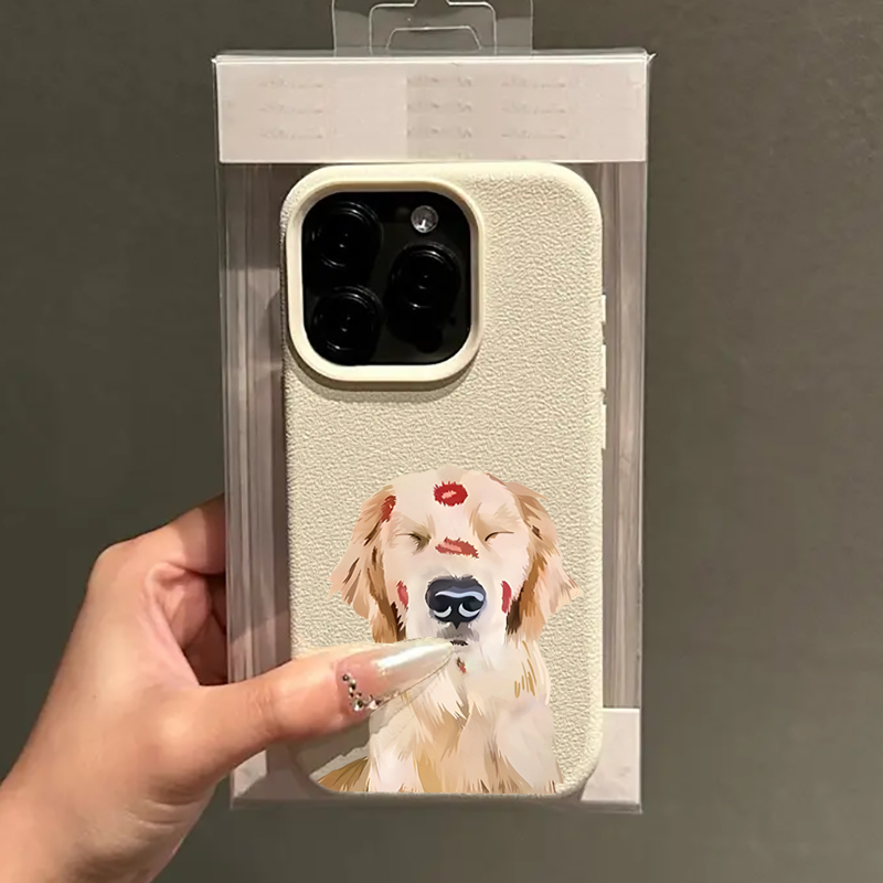 귀여운 골든 리트리버 레드 립 프린트 폰 케이스 삼성  - Phone Cases Galaxy A16 5G 리뷰 및 가격
