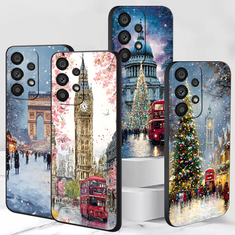 런던 겨울 크리스마스 케이스 삼성 갤럭시 A30s A1 - Phone Cases London 리뷰 및 가격