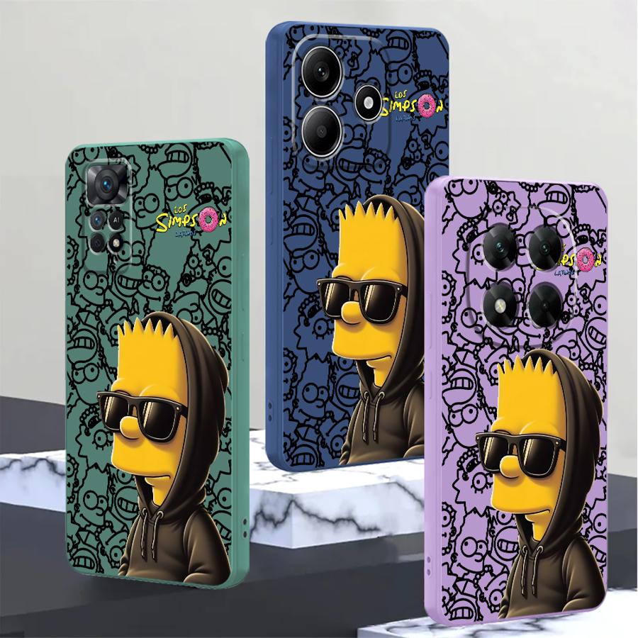 심슨 가족 멋진 바트 케이스 (샤오미 레드미 노트 15 - Phone Cases Xiaomi 15 리뷰 및 가격