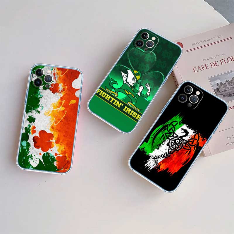 HY13 아일랜드 아일랜드 국기 투명 전화 케이스 삼성 - Phone Cases Ireland 리뷰 및 가격