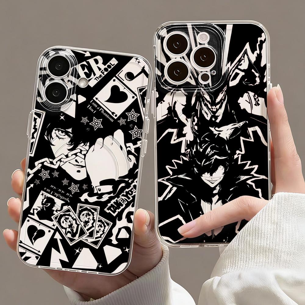 게임 P-페르소나 5 폰 케이스 마그네틱 투명 케이스  - Phone Cases Iphone 13 리뷰 및 가격