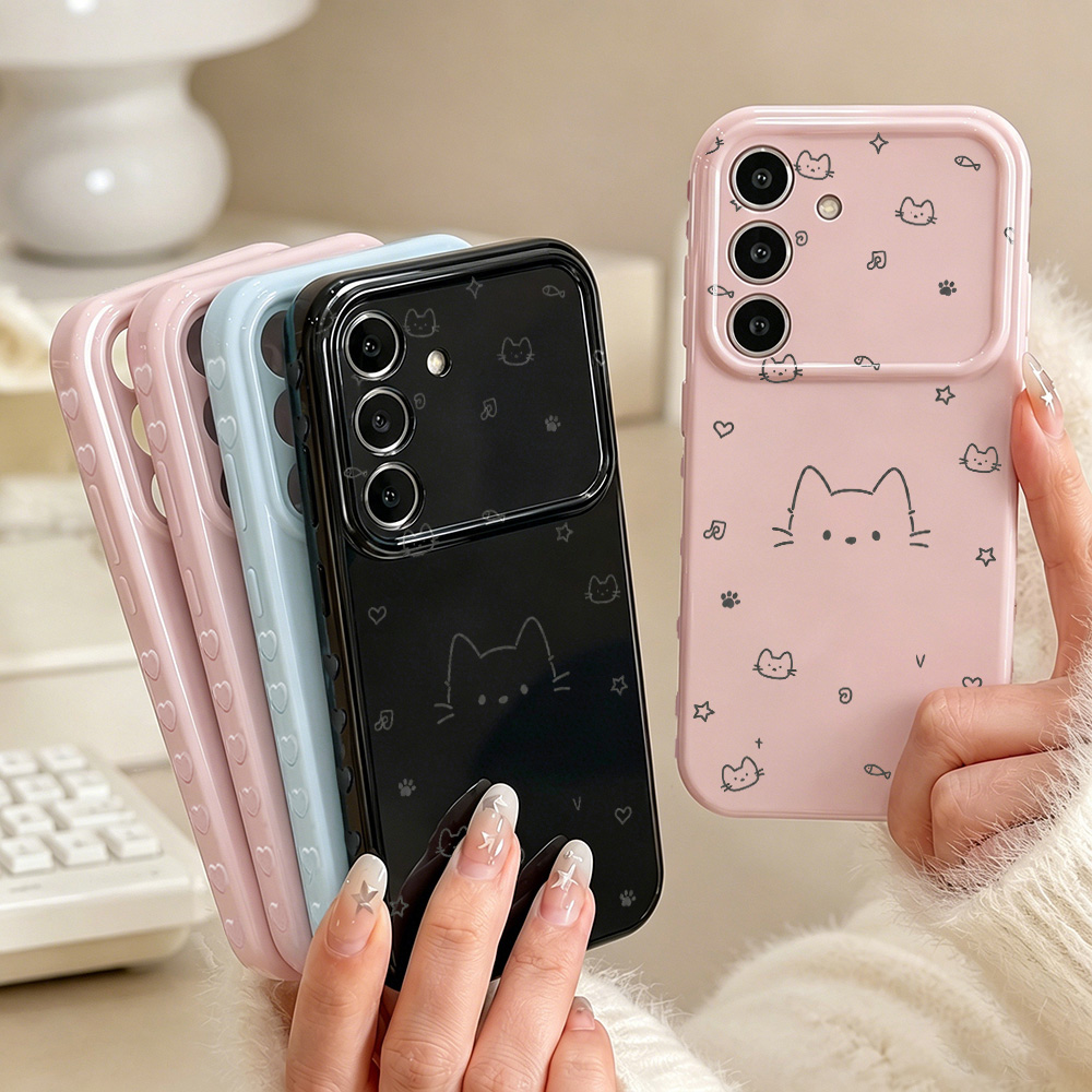 귀여운 고양이 폰 케이스 삼성 A56 5G A16 A3 - Phone Cases Galaxy A16 5G 리뷰 및 가격